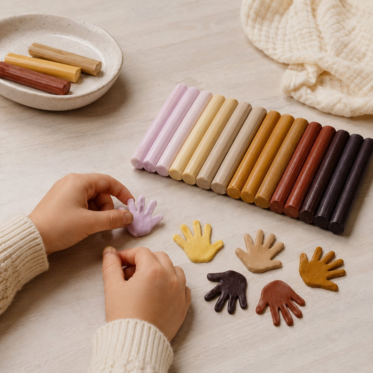 Friendship Colour Modelling Clay 120g 6 Assorted Colours Set of 12