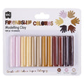 Friendship Colour Modelling Clay 120g 6 Assorted Colours Set of 12