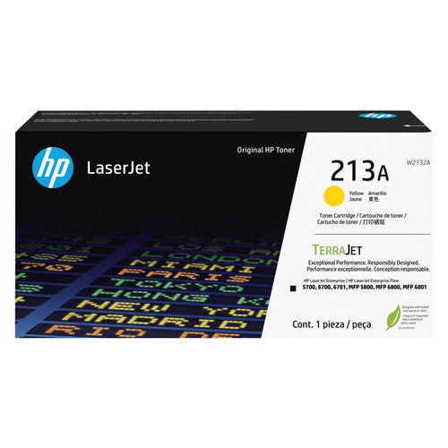HP 213A Original LaserJet Toner Cartridge Yellow 3000 Pages