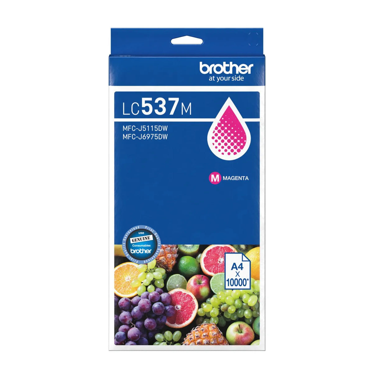 Brother LC537M Ultra High Yield Ink Cartridge 10000 Pages Magenta