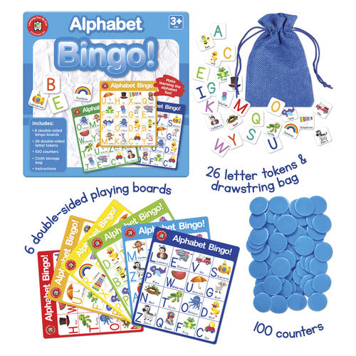 Learning Can Be Fun Bingo Alphabet