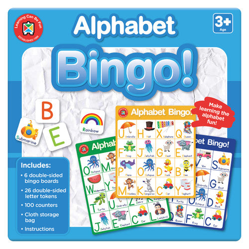 Learning Can Be Fun Bingo Alphabet