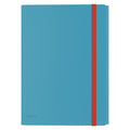 Leitz Cosy 3 Flap Folder with Pocket A4 Blue Pack of 10