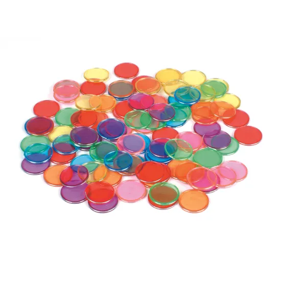 Steel Ringed Chips Pack of 100