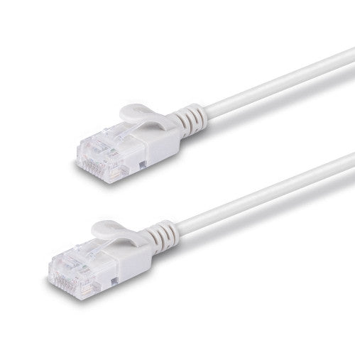 Lindy 0.5m Cat6A U/UTP Ultra Slim Network Cable Grey