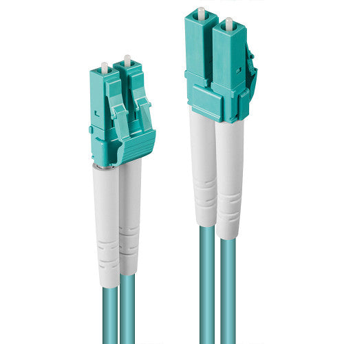 Lindy 2m Fibre Optic Cable LC-LC OM3 Aqua