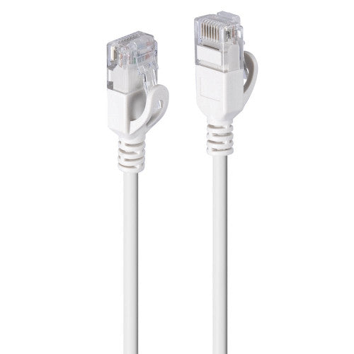 Lindy 3m Cat6A U/UTP Ultra Slim Network Cable Grey
