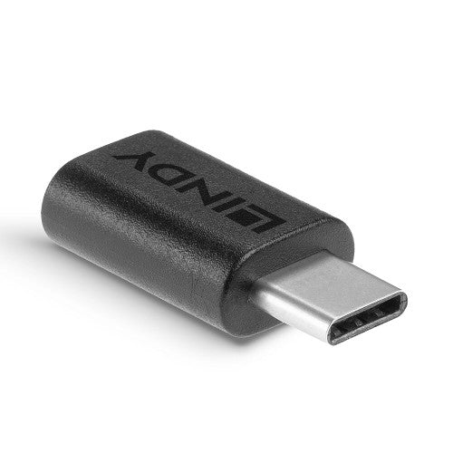 Lindy USB 2.0 Type C Male to Micro-B Female Adapter