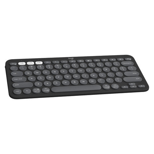 Logitech K380S Pebble Keys 2 Wireless Keyboard Tonal Graphite