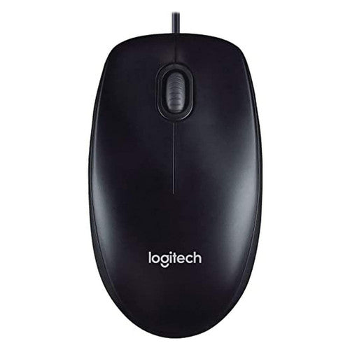Logitech M90 USB Wired Mouse Black