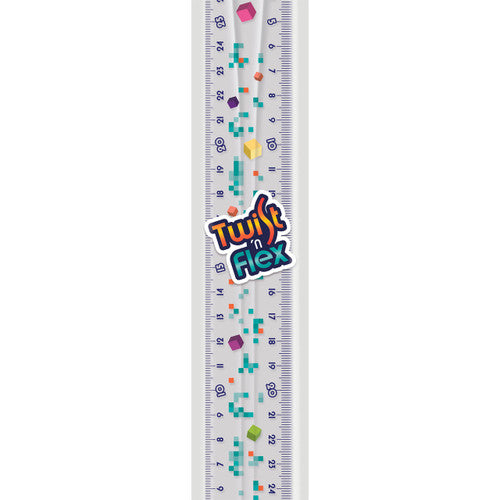 Maped Pixel Party Twist N Flex Ruler 30cm Pack of 25