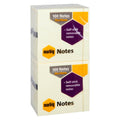 Marbig Repositionable Notes 75 x 75mm Yellow Pack of 12