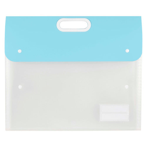 Marbig Expanding Art Portfolio A3 with Handle Pastel Assorted