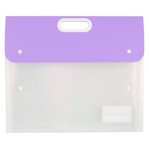 Marbig Expanding Art Portfolio A3 with Handle Pastel Assorted