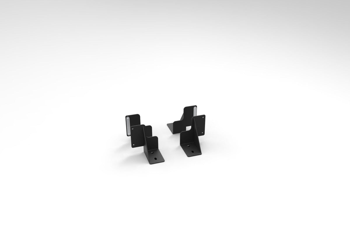 Rapidline Screen Bracket Set of 4 Only Black for Boost Plus Workstation