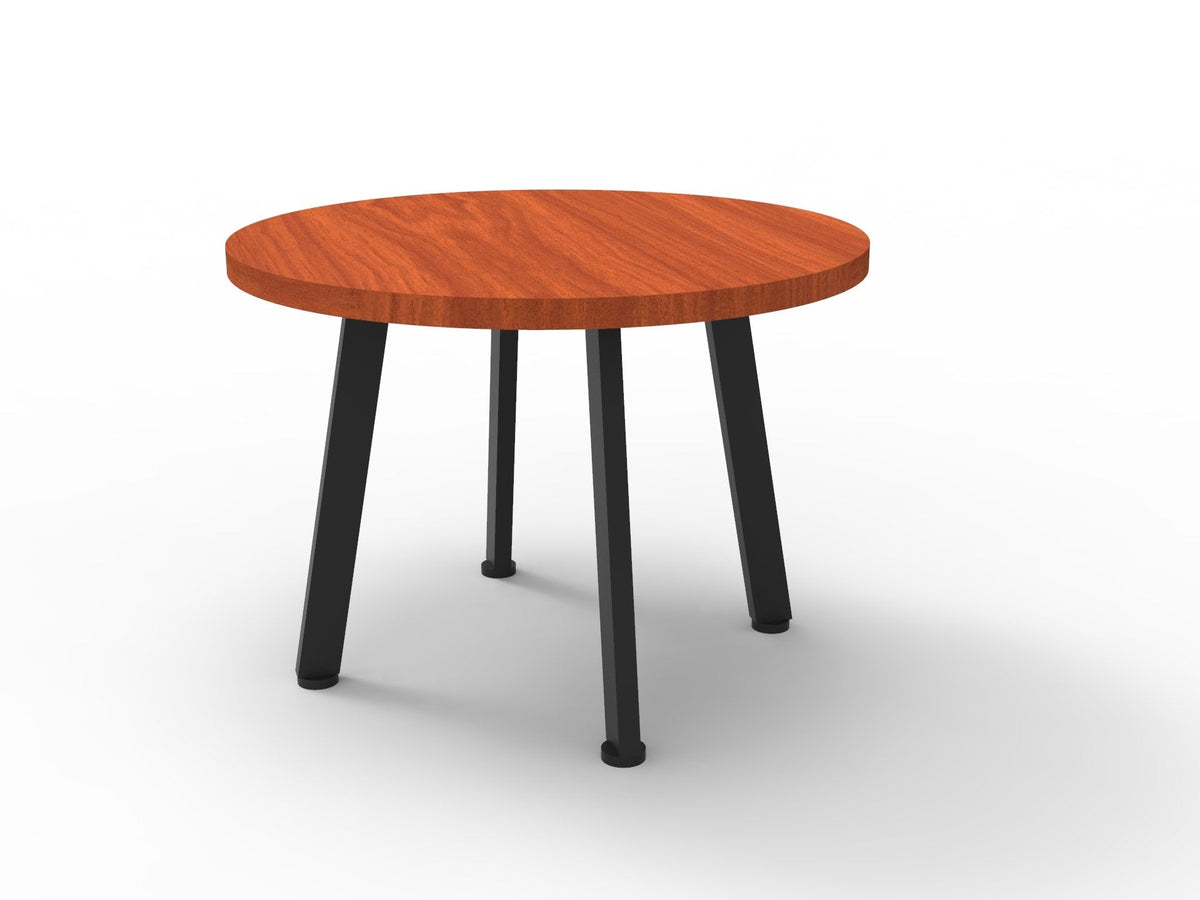Rapidline Eternity Round Coffee Table 900mm Diameter Cherry / White
