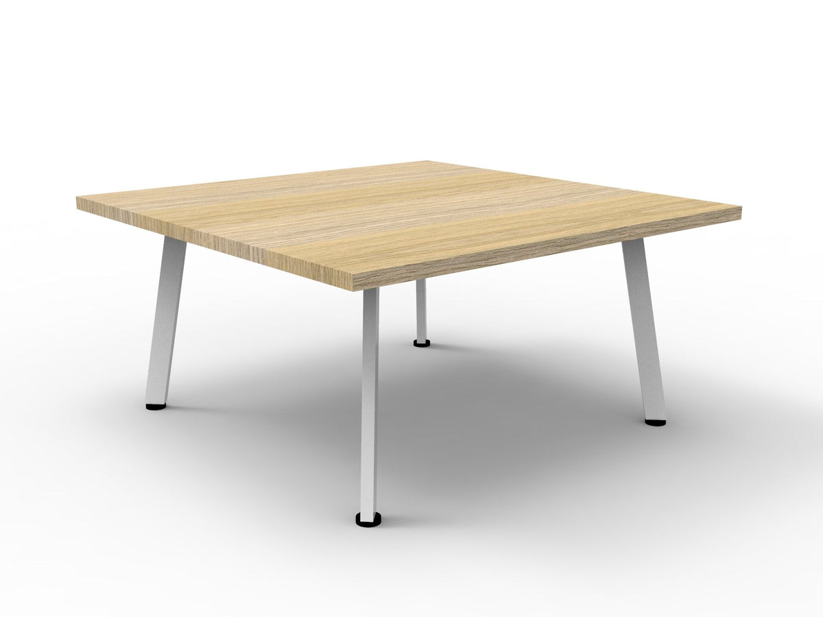 Rapidline Eternity Square Coffee Table 900 x 900mm Natural Oak / Black