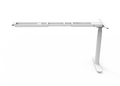 Rapidline Height Adjustable Return Frame Only White for Halo Plus Workstation