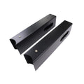 Rapidline Cable Tray and Screen Mounting Arm Set of 2 Only Black for Halo Plus Single Sided Workstation