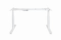 Rapidline Height Adjustable Frame Only White for Halo Plus Single Sided Workstation
