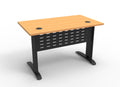 Rapidline Rapid Span Open Workstation 1200 x 700mm Beech / Black Satin