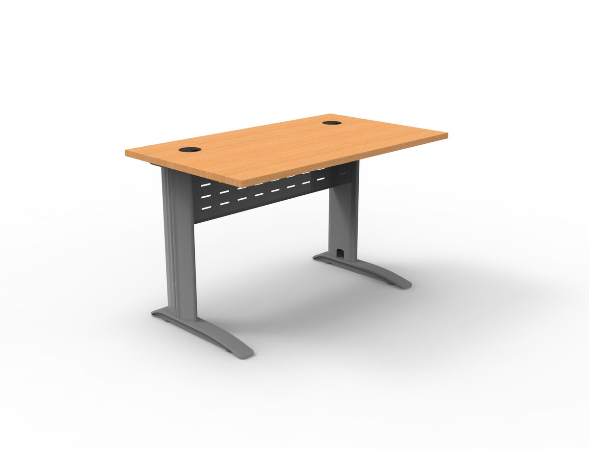 Rapidline Rapid Span Open Workstation 1200 x 700mm Beech / Precious Silver