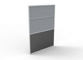 Rapidline Rapid Span Screen 1200 x 30 x 1650mm Grey Upholstery