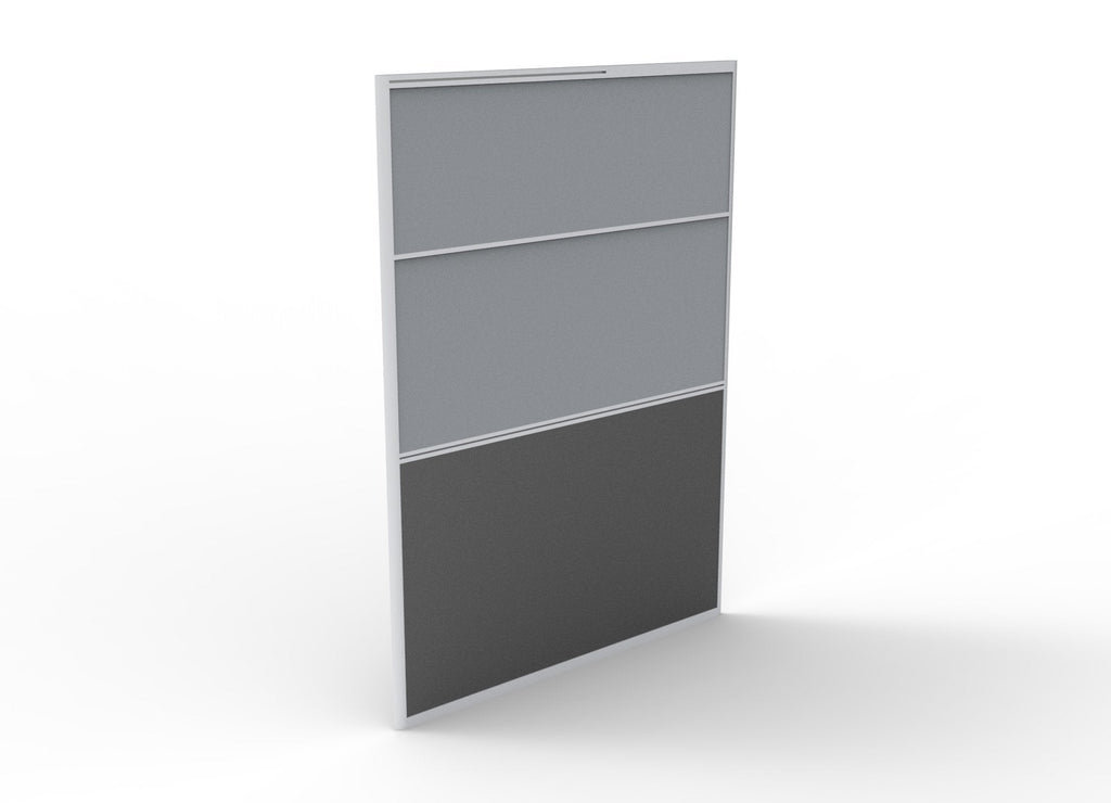 Rapidline Rapid Span Screen 750 x 30 x 1250mm Grey Upholstery