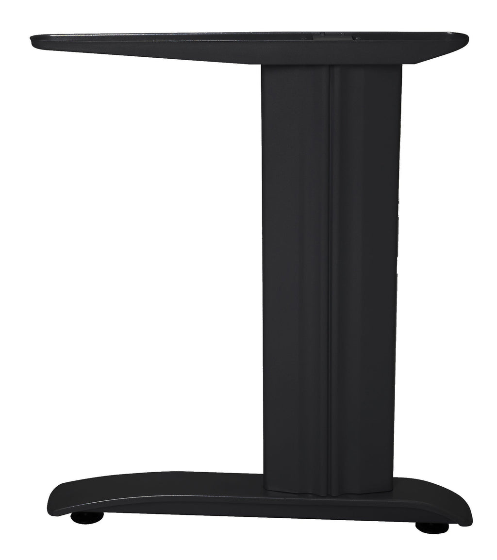 Rapidline Pole Leg Only Black for Rapid Span Corner Workstation