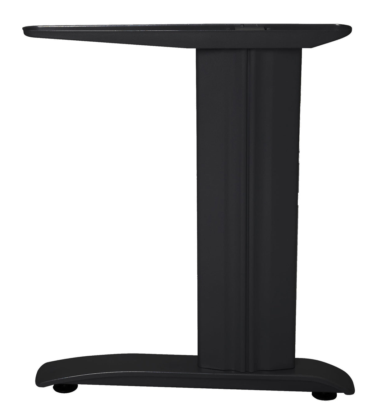 Rapidline Pole Leg Only Black for Rapid Span Corner Workstation