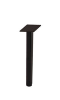 Rapidline Pole Leg Only Black for Rapid Span Corner Workstation