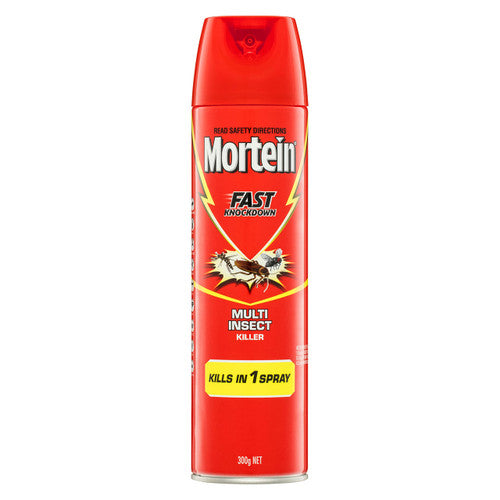 Mortein Fast Knockdown Multi Insect Killer Spray 300g x 9