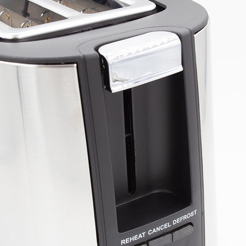Nero 2 Slice Toaster Stainless Steel