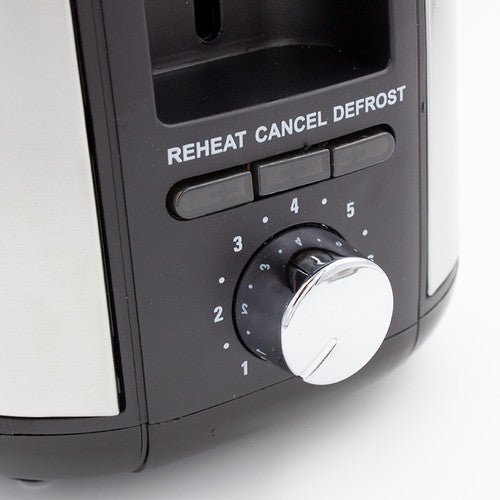 Nero 2 Slice Toaster Stainless Steel