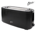 Nero 4 Slice Long Toaster Black