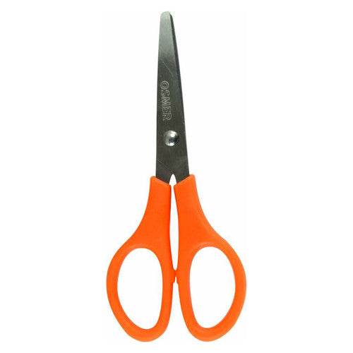 Osmer School Scissors 130mm Orange Handle Pack of 12