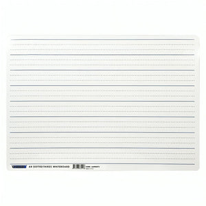 Osmer Student Whiteboard A4 Flexible Plain and Dotted Thirds Double Sided
