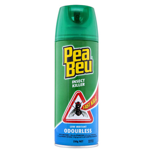 Pea Beu Flying Insect Killer Aerosol Spray Odourless 250g Pack of 9