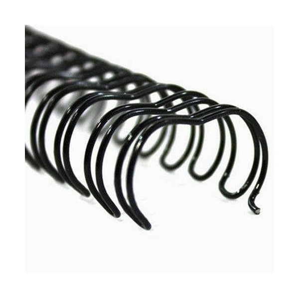PHE 22mm Black Wire Binding 2:1 Pitch 23 Loop A4 Box of 50 Gold Sovereign