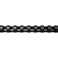 PHE 25mm Black Plastic Comb Binding 21 Loop A4 Box of 50 Gold Sovereign