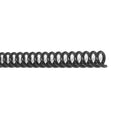 PHE 32mm Black Plastic Spiral Binding 4:1 Pitch 48 Loop A4 Box of 50 Gold Sovereign