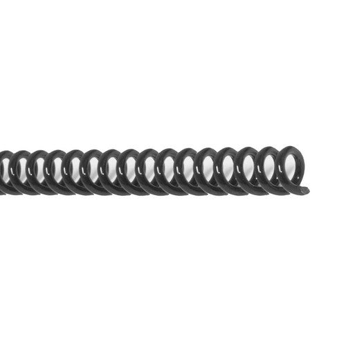 PHE 32mm Black Plastic Spiral Binding 4:1 Pitch 48 Loop A4 Box of 50 Gold Sovereign