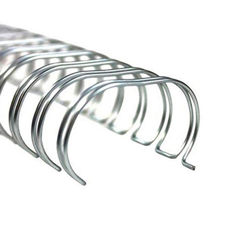 PHE 6mm Silver Wire Binding 2:1 Pitch 23 Loop A4 Box of 100 Gold Sovereign