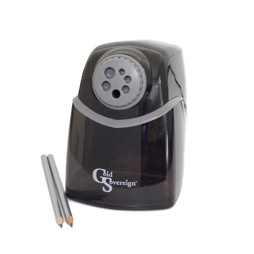 PHE Gold Sovereign Electric Pencil Sharpener