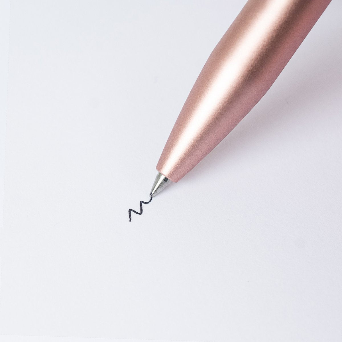 PILOT Acro 1000 Retractable Ballpoint Extra Fine Champagne Gold Barrel Silver Accent Black Ink