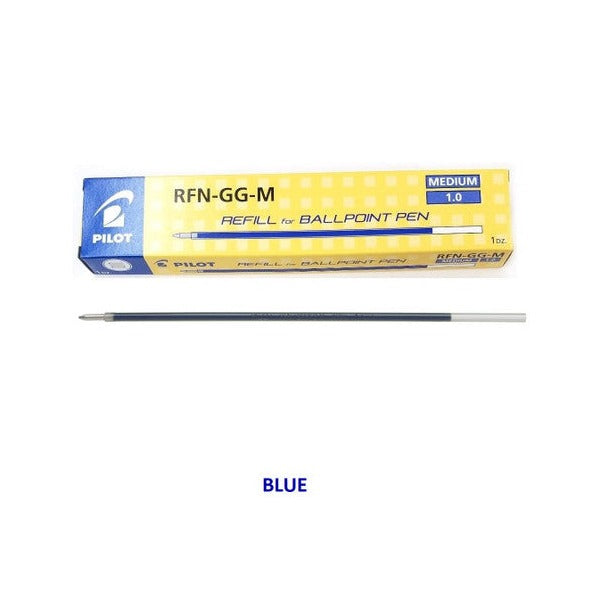 Pilot Ballpoint Pen Stick Refill 1.0mm Blue Box of 12