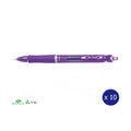 Pilot BegreeN Acroball Retractable Ballpoint Pen Medium Violet Box of 10
