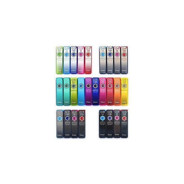Pilot BegreeN G Neox Graphite Lead Refill 3H 0.5mm 40's Pack of 10