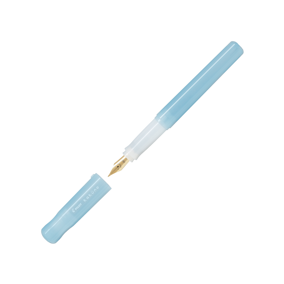 PILOT BegreeN Kakuno Madoromi Fountain Pen Medium Nib Light Blue