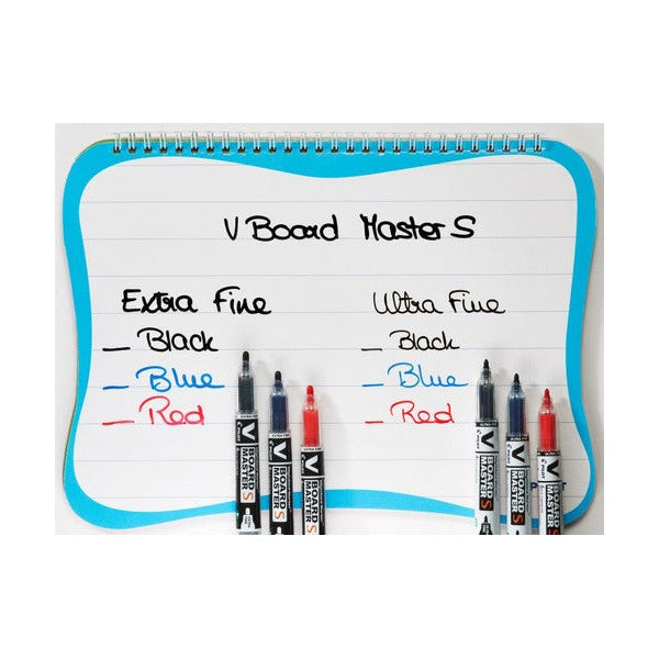 Pilot BegreeN V Board Master S Whiteboard Marker Bullet Extra Fine Black Box of 10